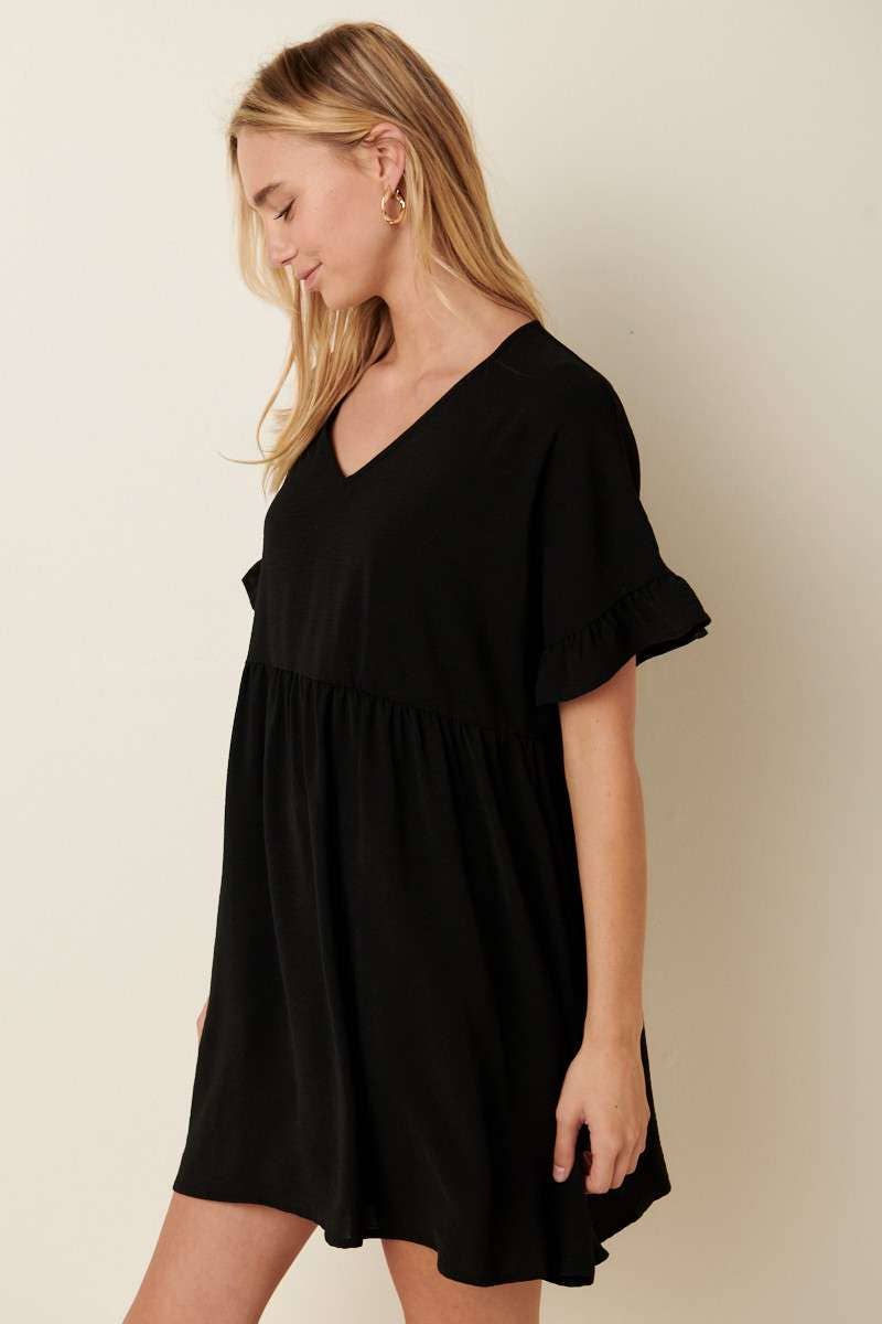 The Lacy Airflow Dress (Black)