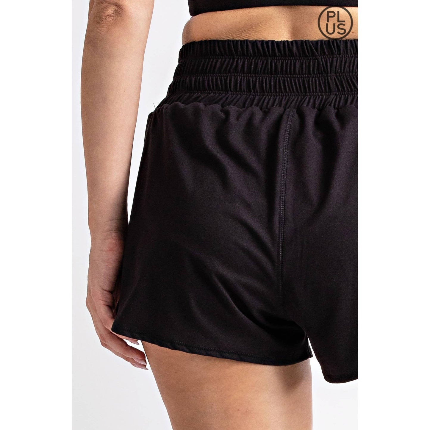 Butter Fabric Shorts (Black)