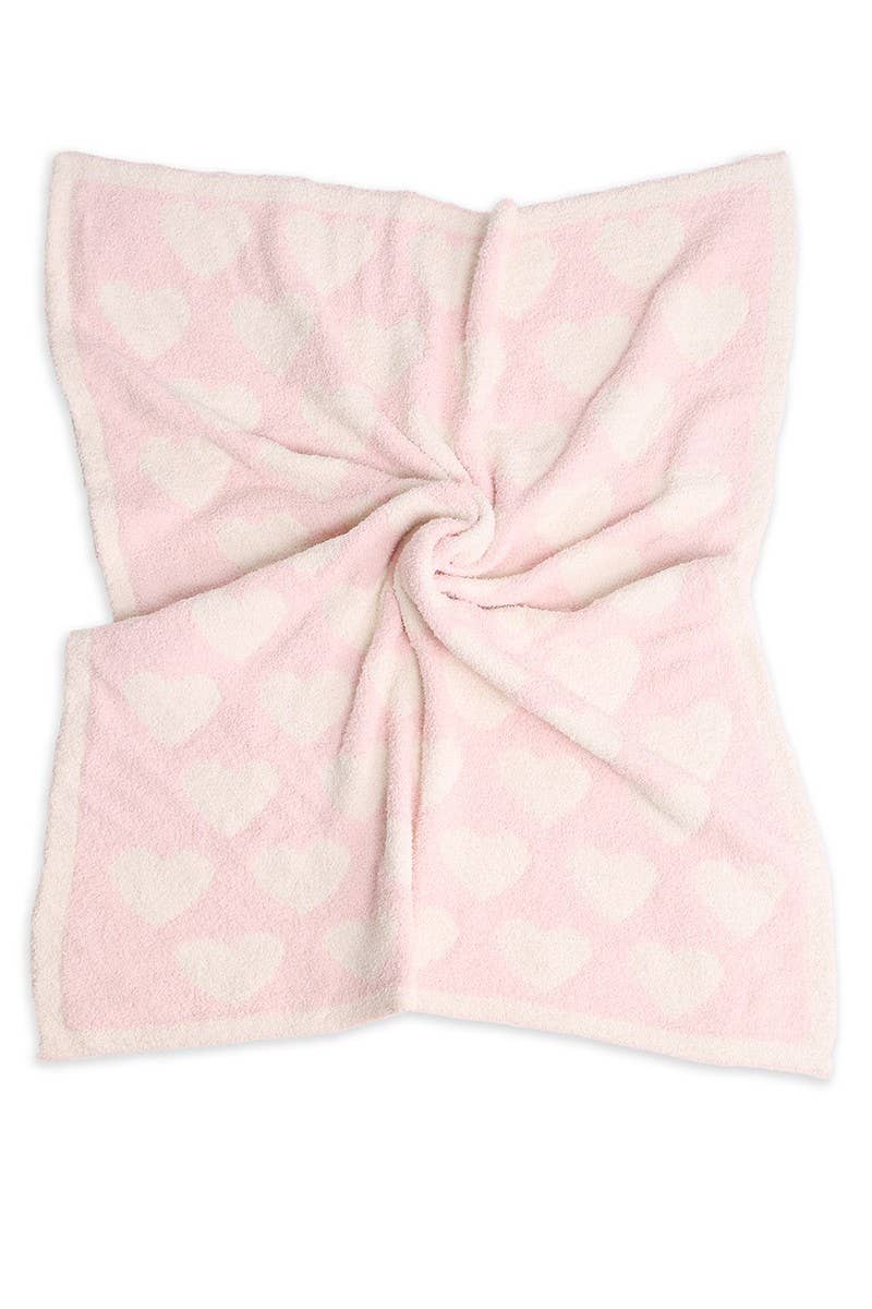 Heart Luxury Soft Throw Blanket