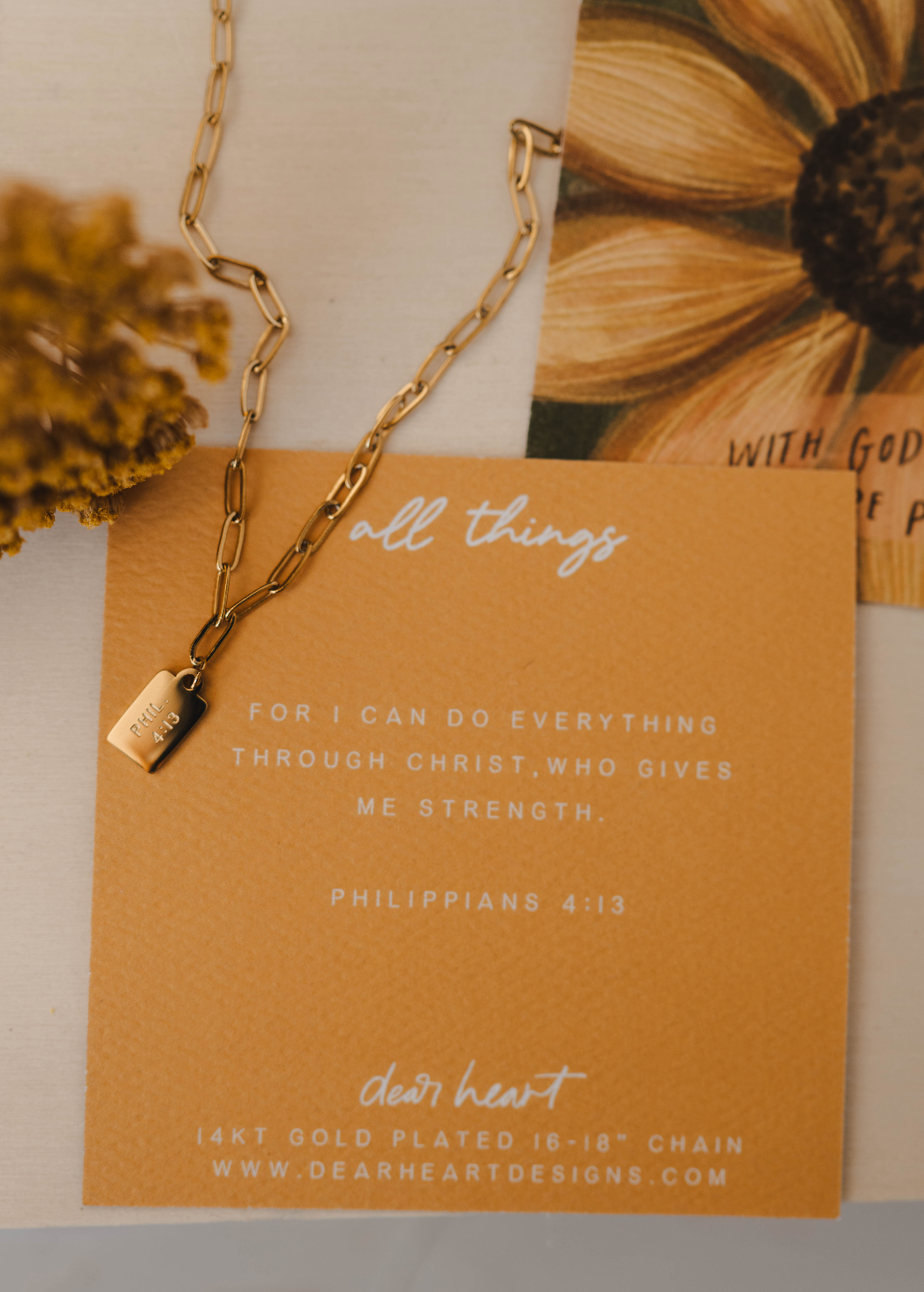 All Things Mini Tag Necklace