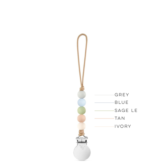 Quinn Cutie Clip (Pacifier Clip): Boy