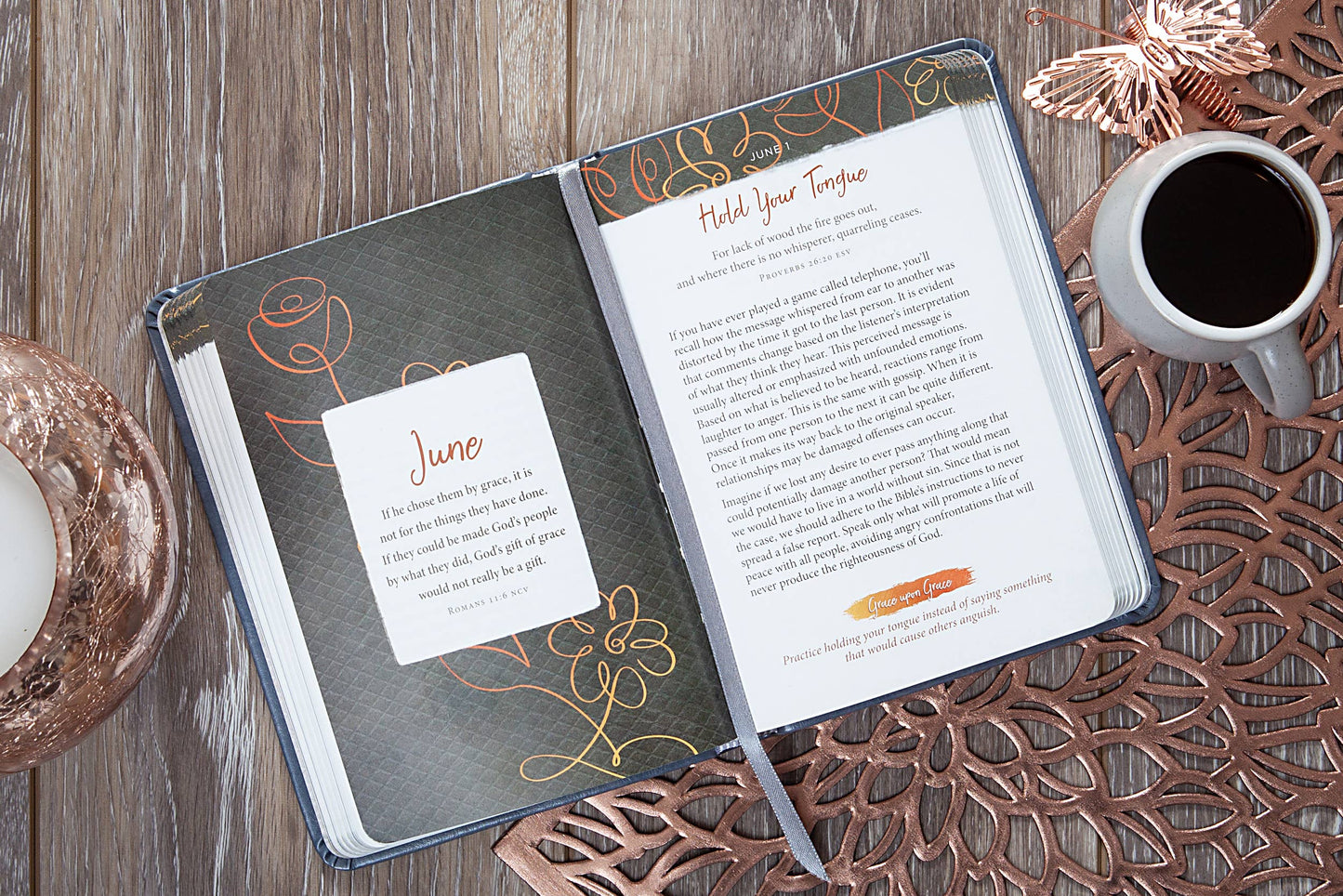 365 Days of Grace (Faux Leather Devotional)