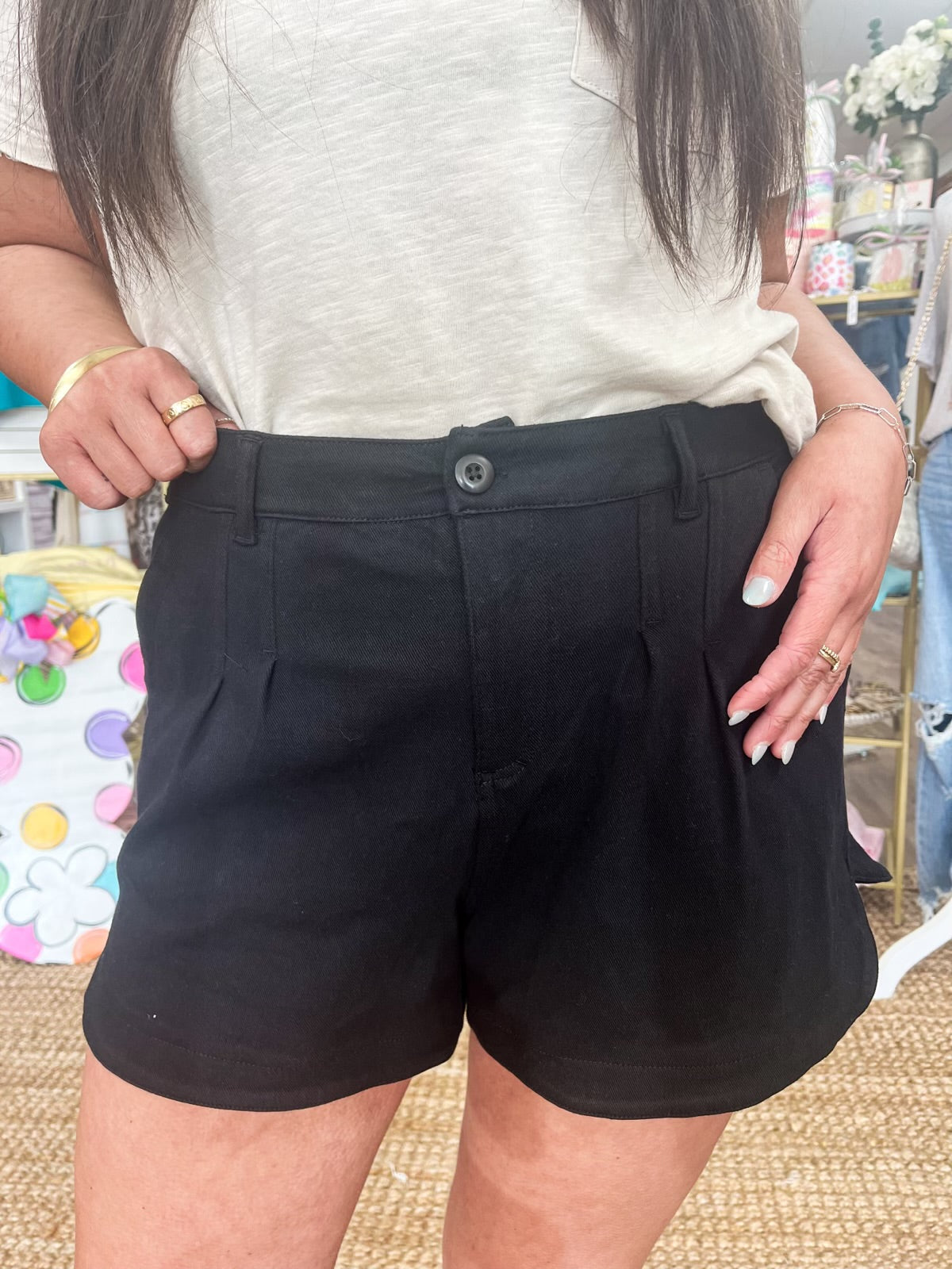 Cotton Twill Shorts