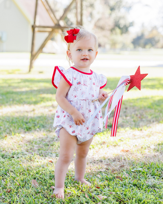 Fireworks & Freedom Flutter Bubble