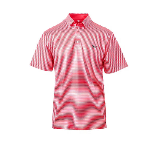 The Marshall Polo (Red/White)