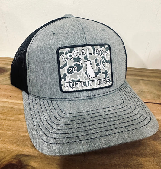 Local Boy Gray Camo Hat