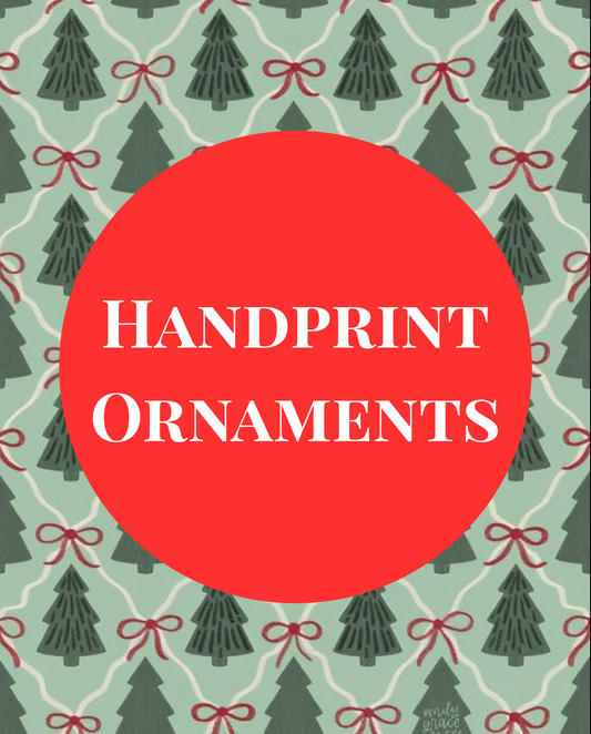 Handprint Ornaments