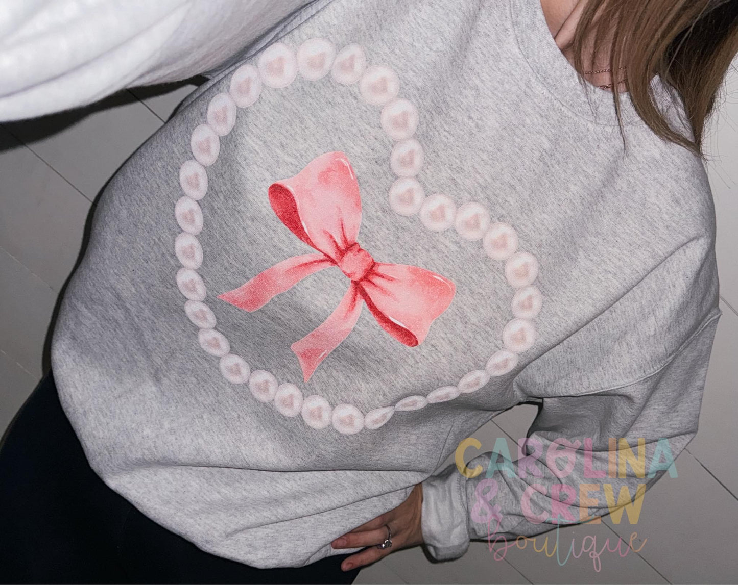 Bow+Pearl Crewneck