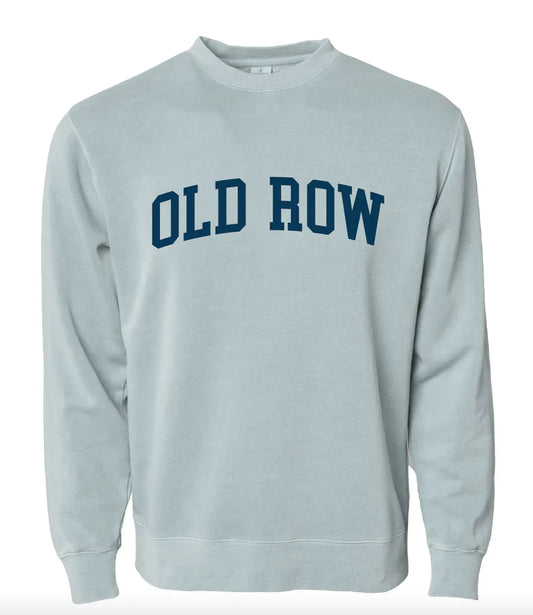 Old Row Pigment Dyed Crewneck (Sage)