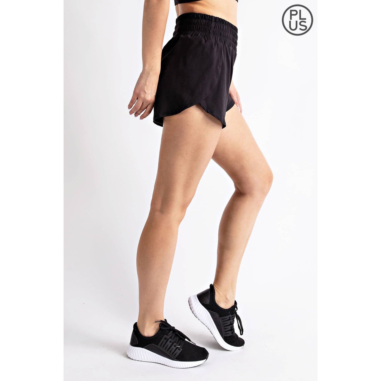 Butter Fabric Shorts (Black)