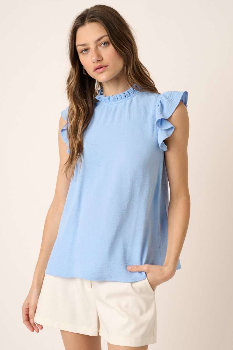 The Presley Top (Powder Blue)