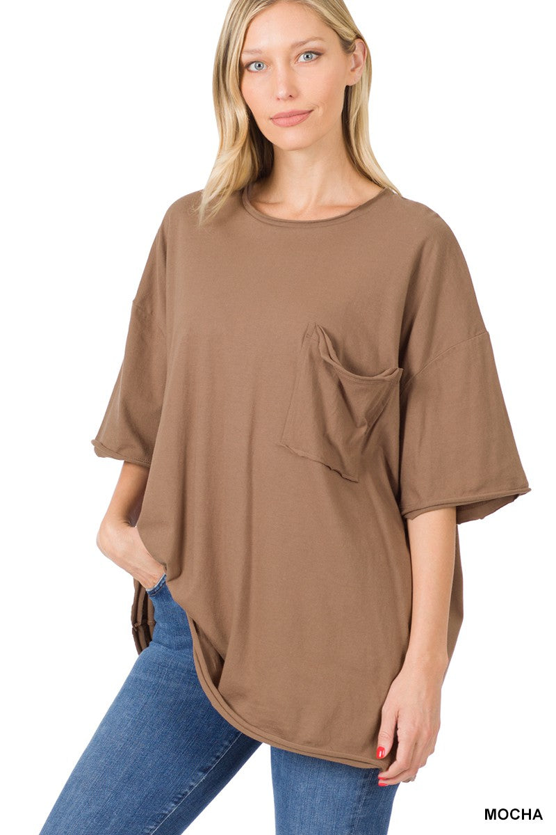 Oversized Boyfriend Tee (Multiple Colors)