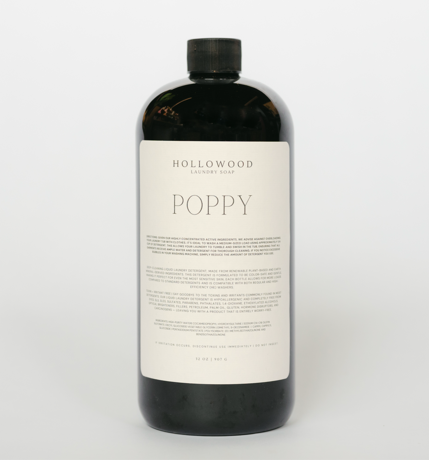 Poppy Luxury Liquid Laundry Detergent: 32 OUNCE