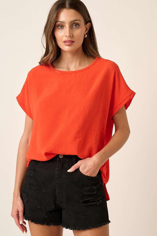 Airflow Dolman Top (Sunset)