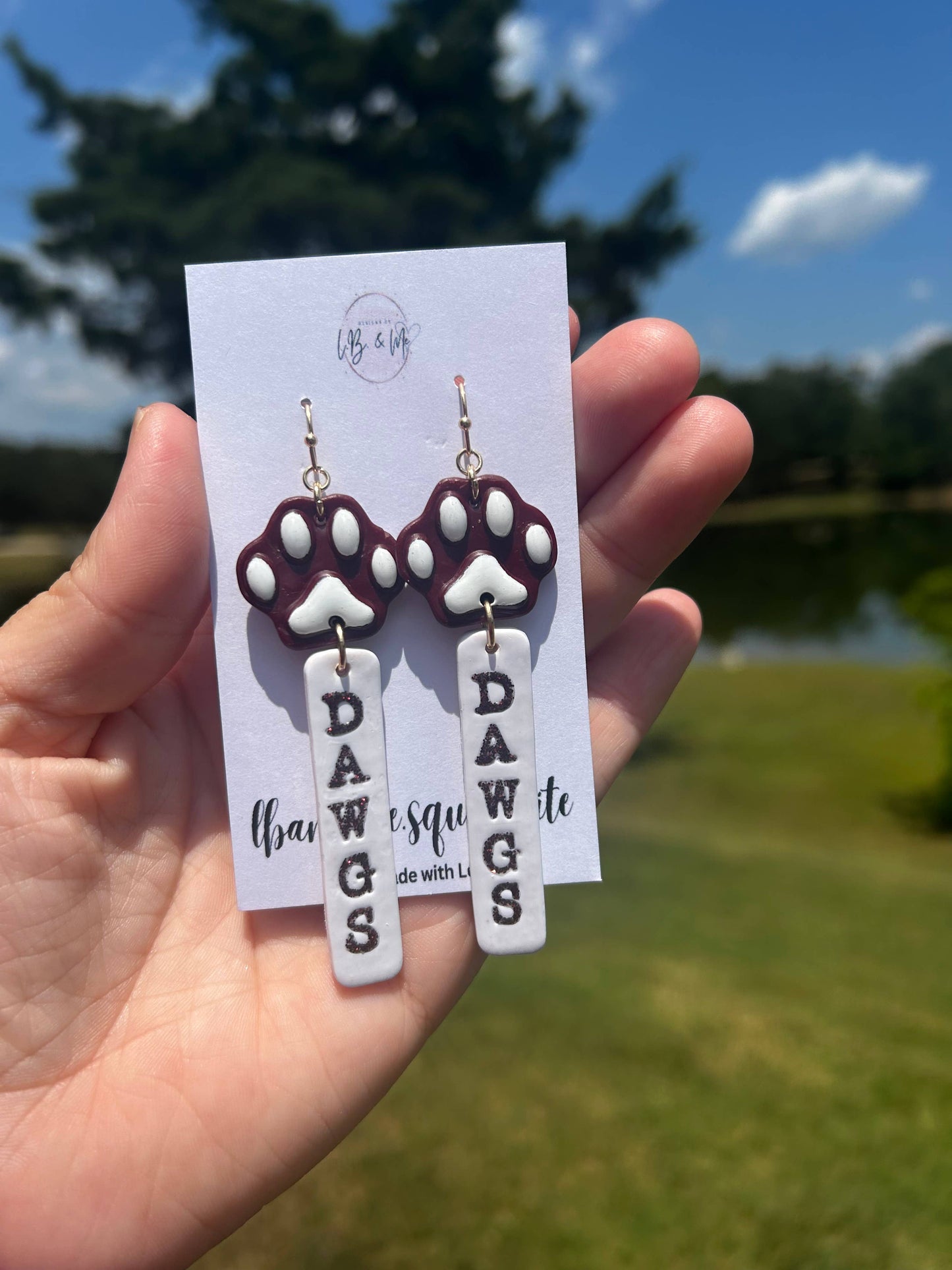 Dawgs Earrings