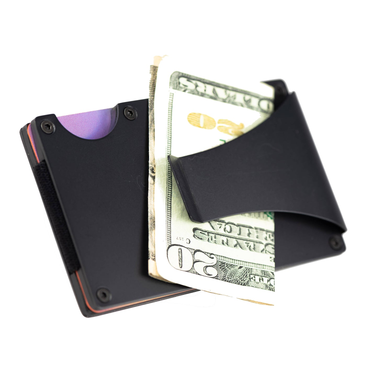 Stainless Tactical Wallet: Black