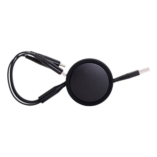 Retractable Fast Chargers: Black