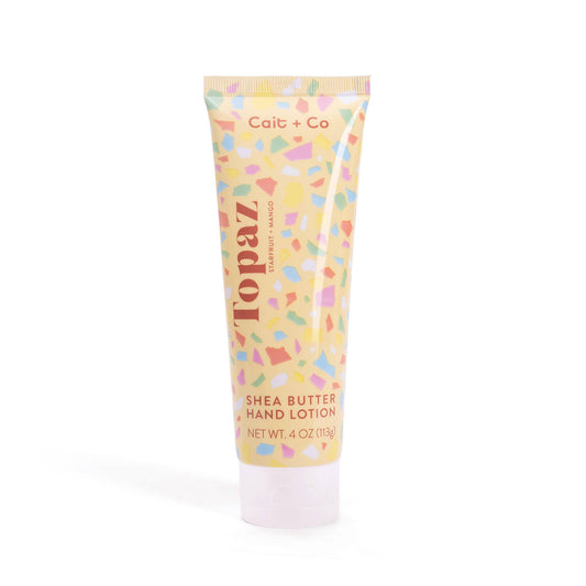Shea Butter Hand Lotion - 4oz Topaz