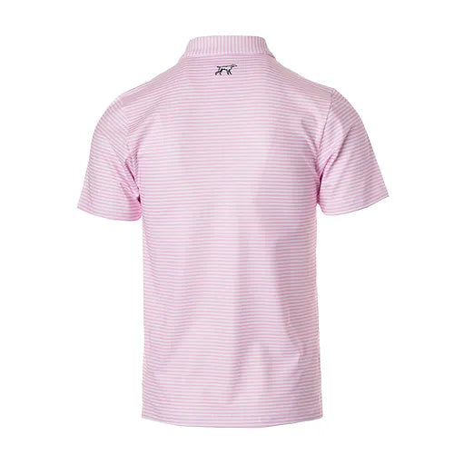 The Marshall Polo: Pink/White