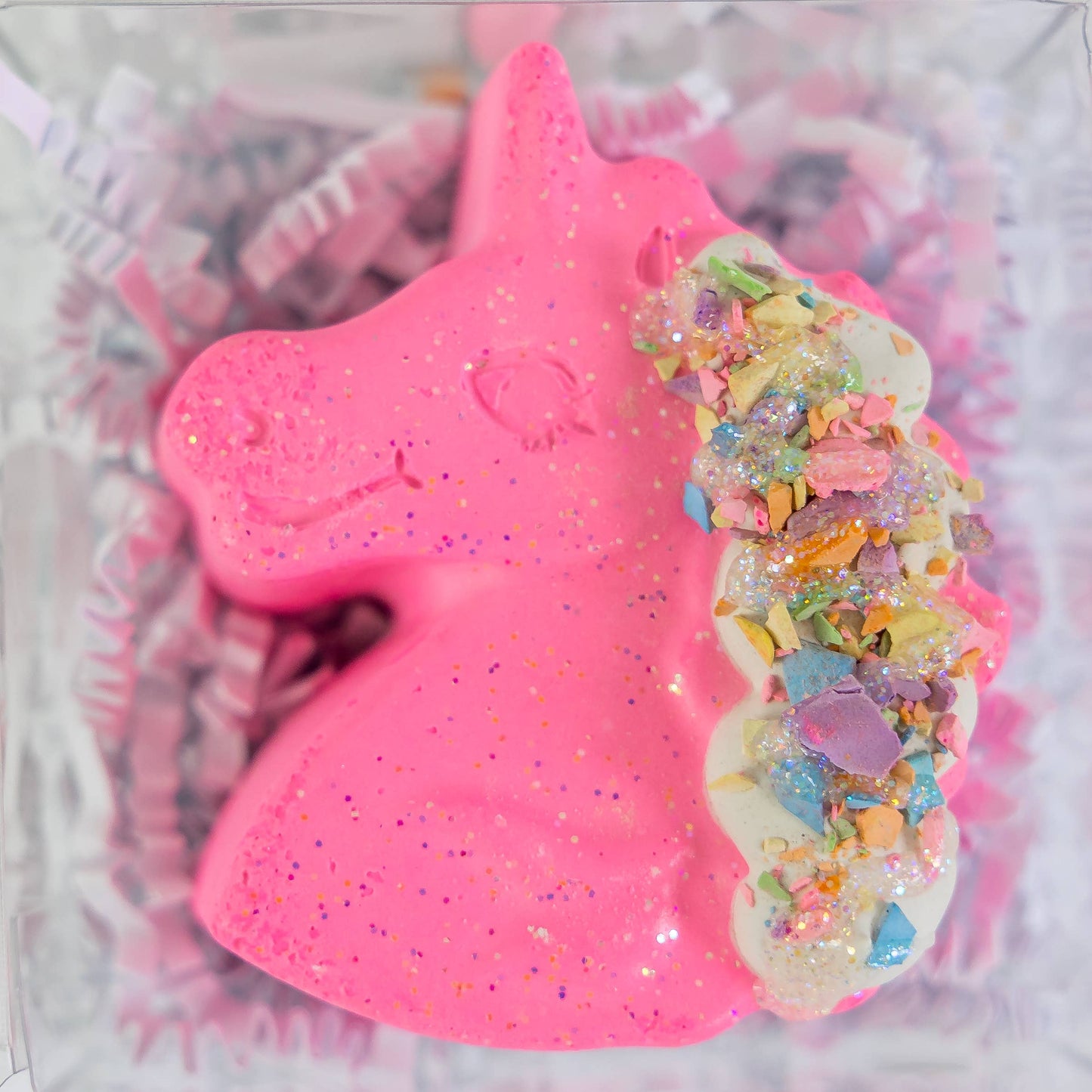 Treat Size - Pink Unicorn Sidewalk Chalk