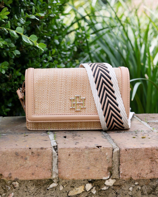 Maverick Crossbody with Pocket Natural Tan