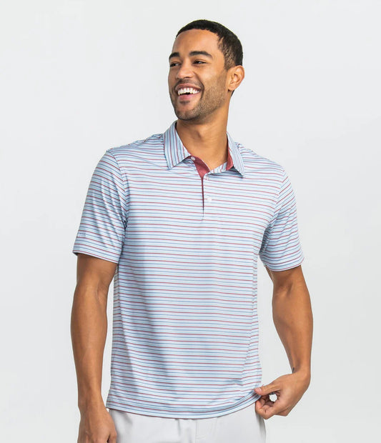 Sawgrass Stripe Polo (After Hours)