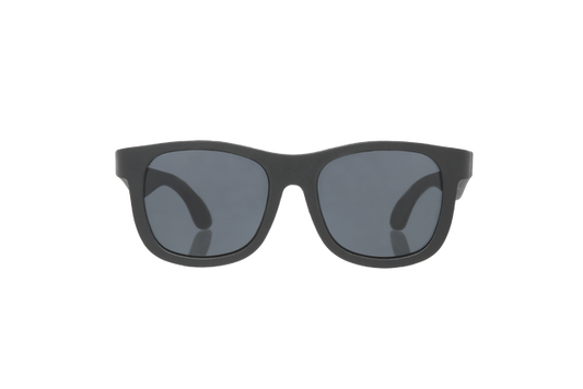 Jet Black Navigator Kids Sunglasses