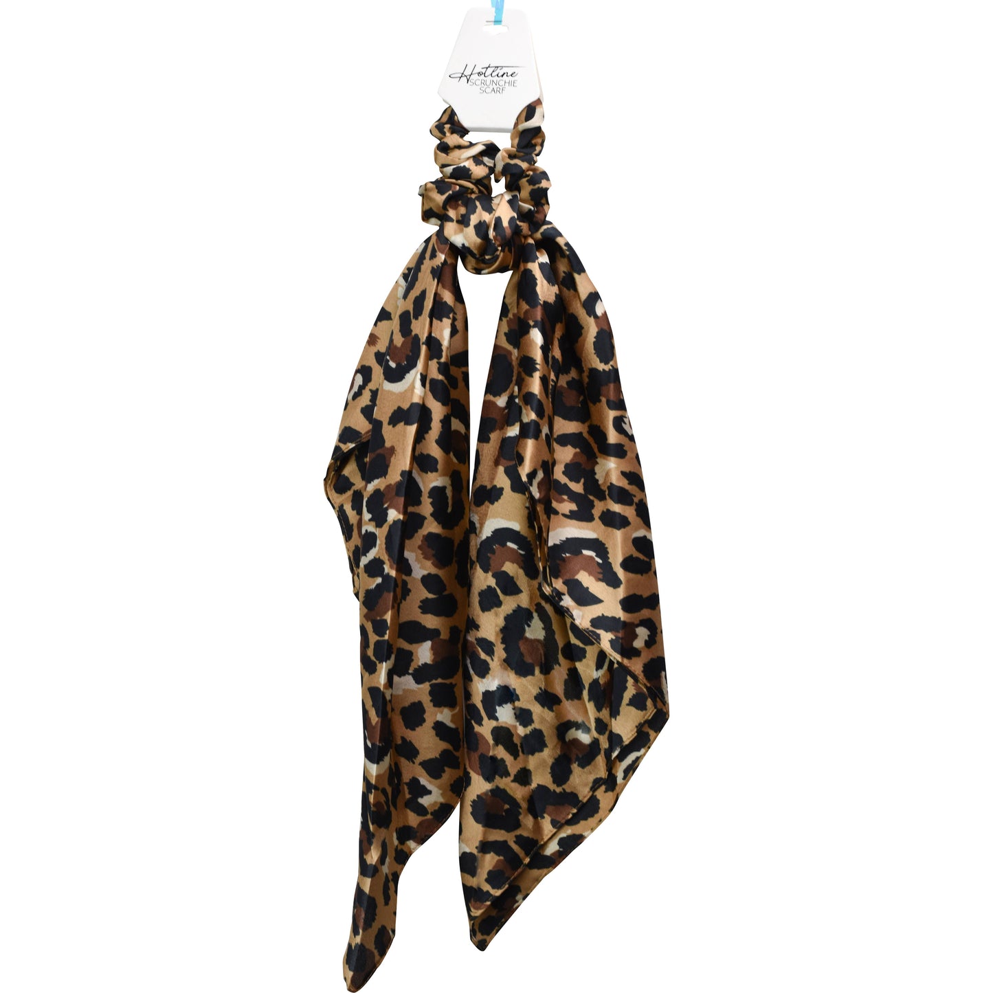 Leopard Scrunchie Scarves