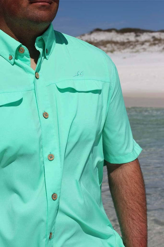 Mr. Big Short Sleeve Shirt (Skiff Green)