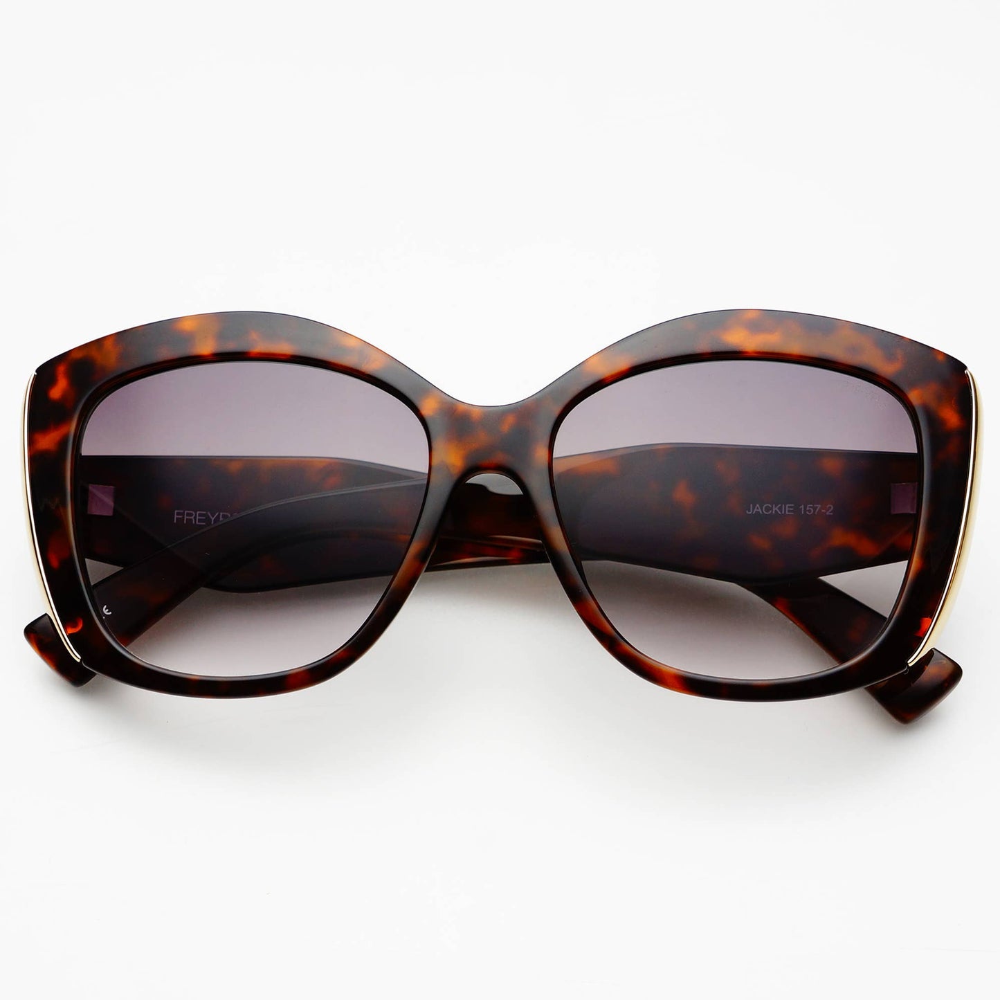 Jackie Cat Eye Womens Sunglasses: Tortoise