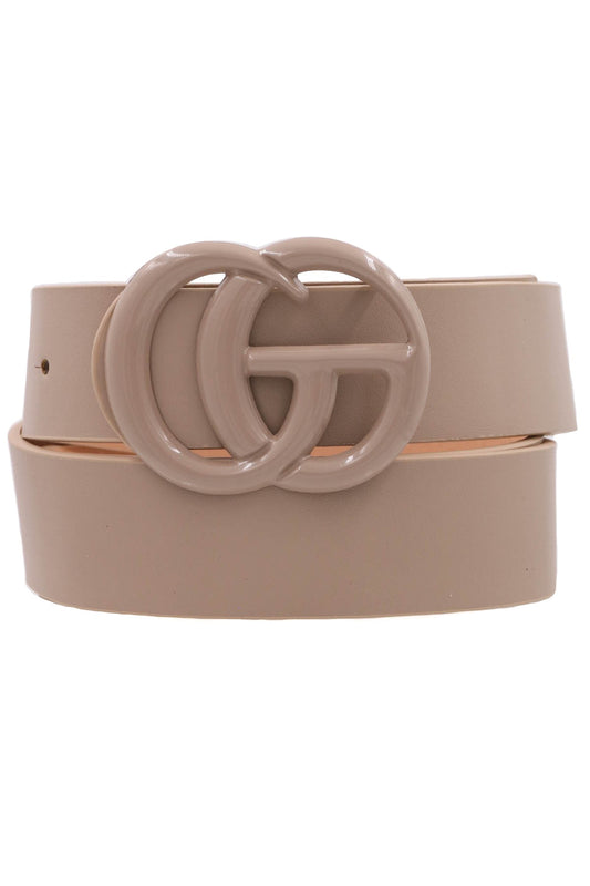 Tan Monochrome Belt