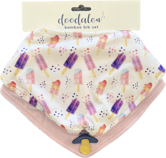 Bamboo Bandana Baby Bib Combo - Stay Cool