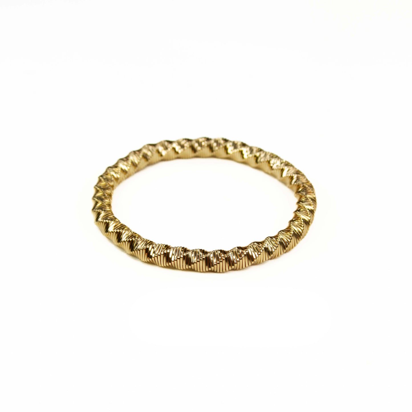 Slinky Stretch Bracelet (Loose Twist-Gold)