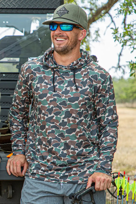 Performance Throwback Camo Hoodie