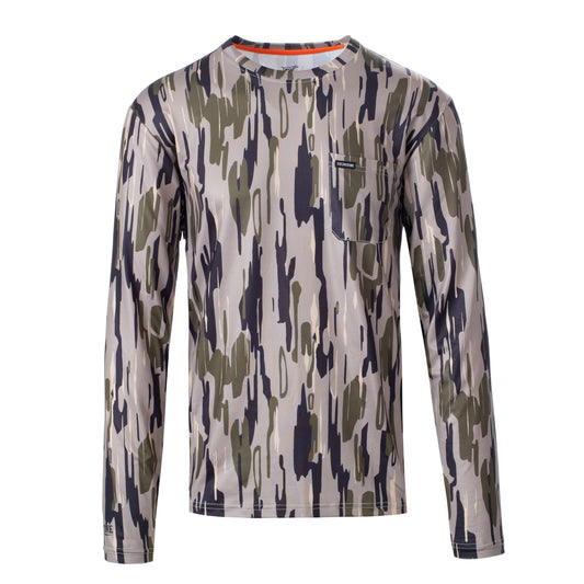 Live Oak Camo Dry-fit Pocketed Tee