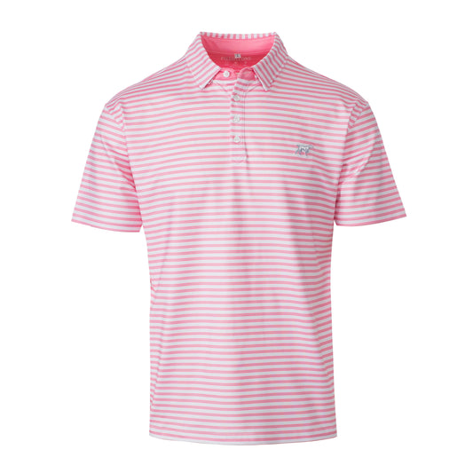 Carlyle Performance Polo (Men-Pink)