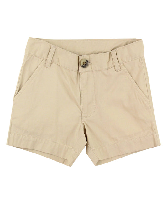 Khaki Stretch Chino Shorts