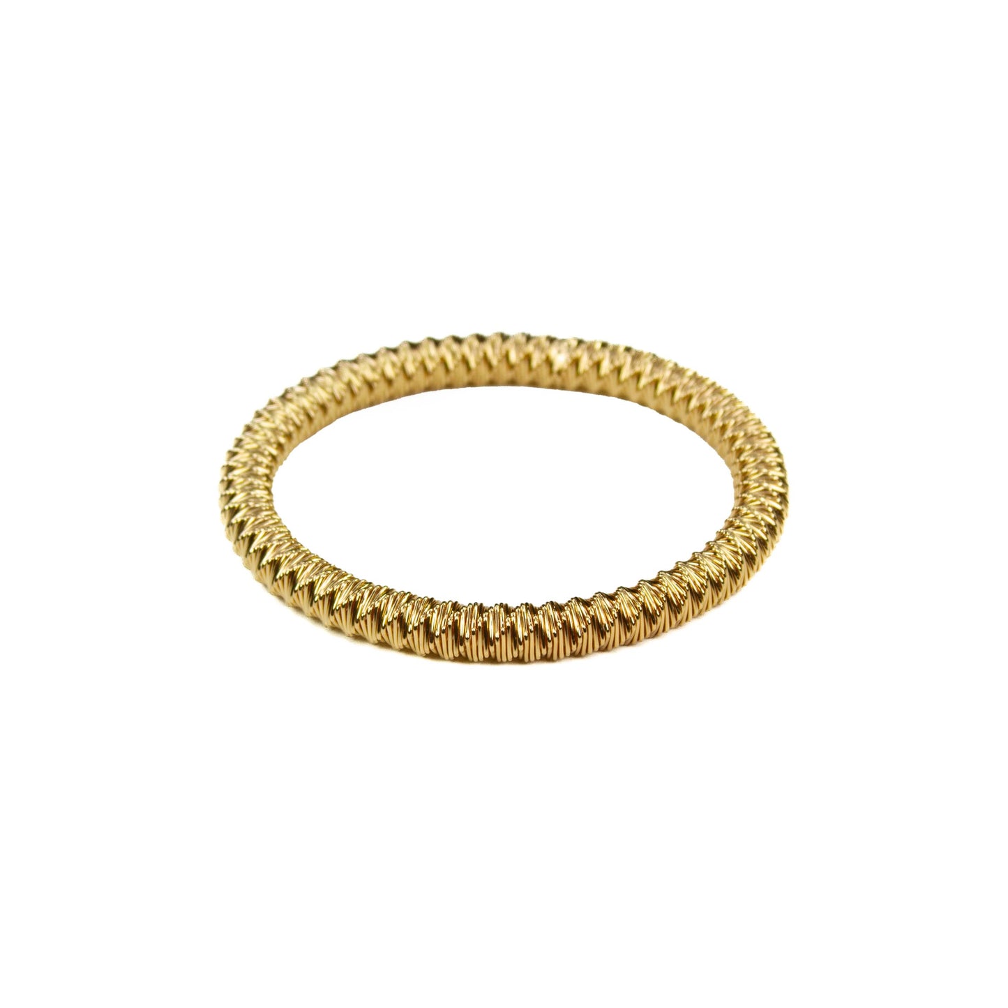 Slinky Stretch Bracelet (Tight Twist-Gold)