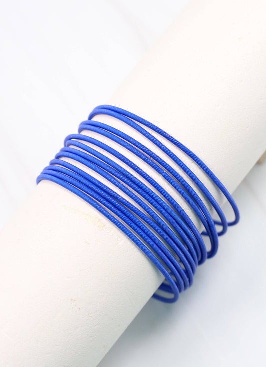 Athene Stretch Bracelet Set (Royal Blue)