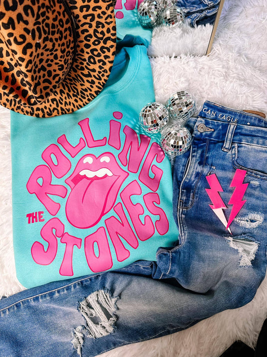 The Rolling Stones Neon Sweatshirt