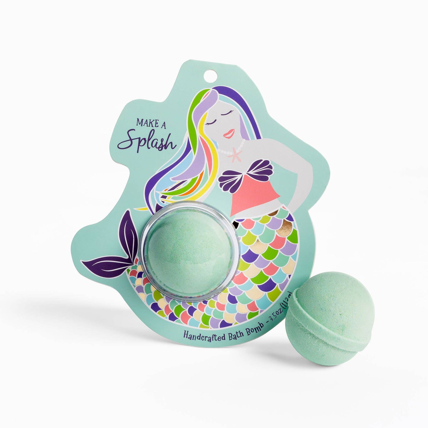 Make a Splash Mermaid Clamshell Bath Bomb