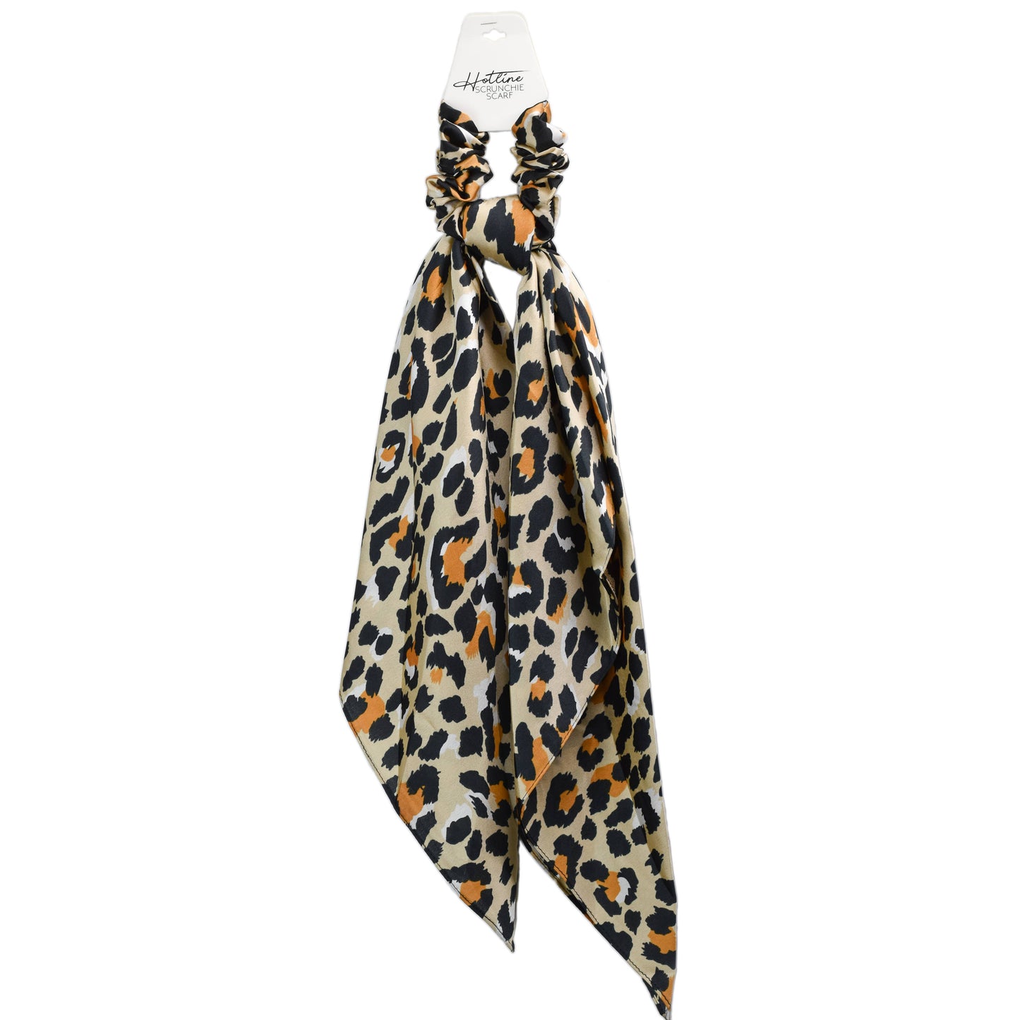 Light Leopard Scrunchie Scarves