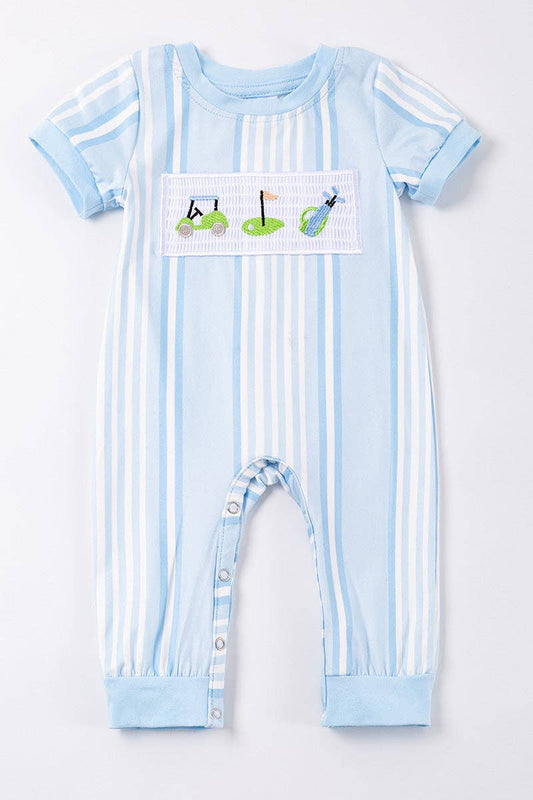Stripe Golf Romper