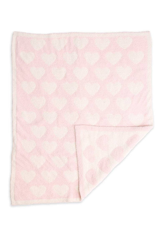 Heart Luxury Soft Throw Blanket