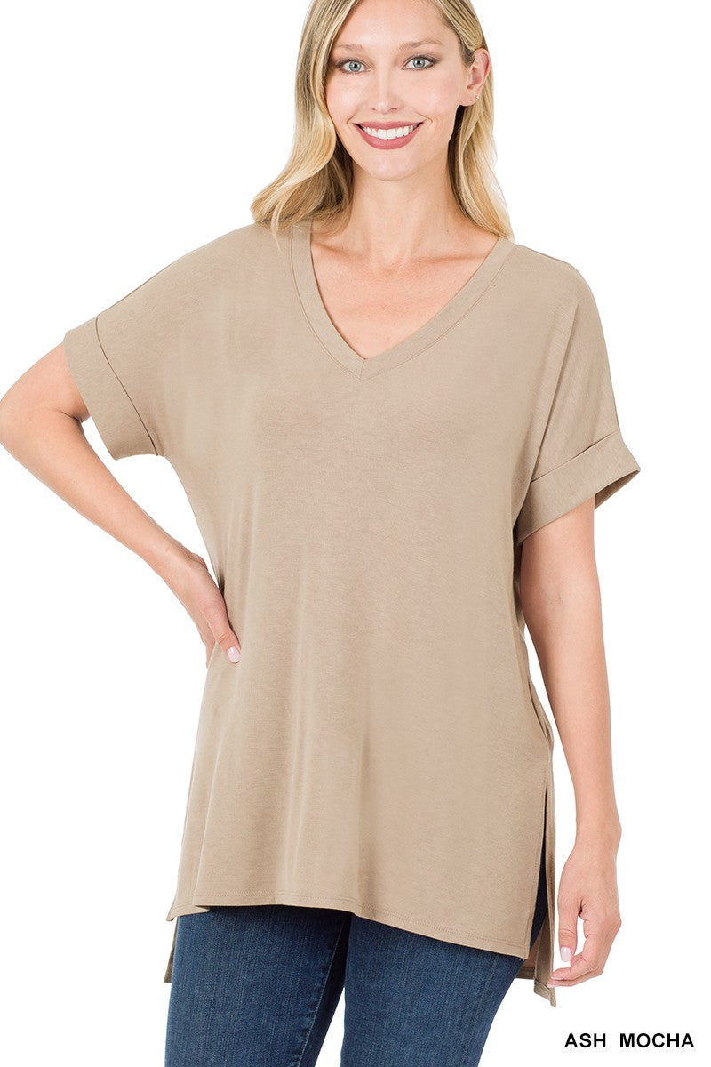 Short Sleeve Basic Top