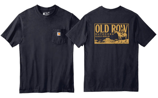 Old Row x Carhartt Cliff Pocket Tee (Navy)