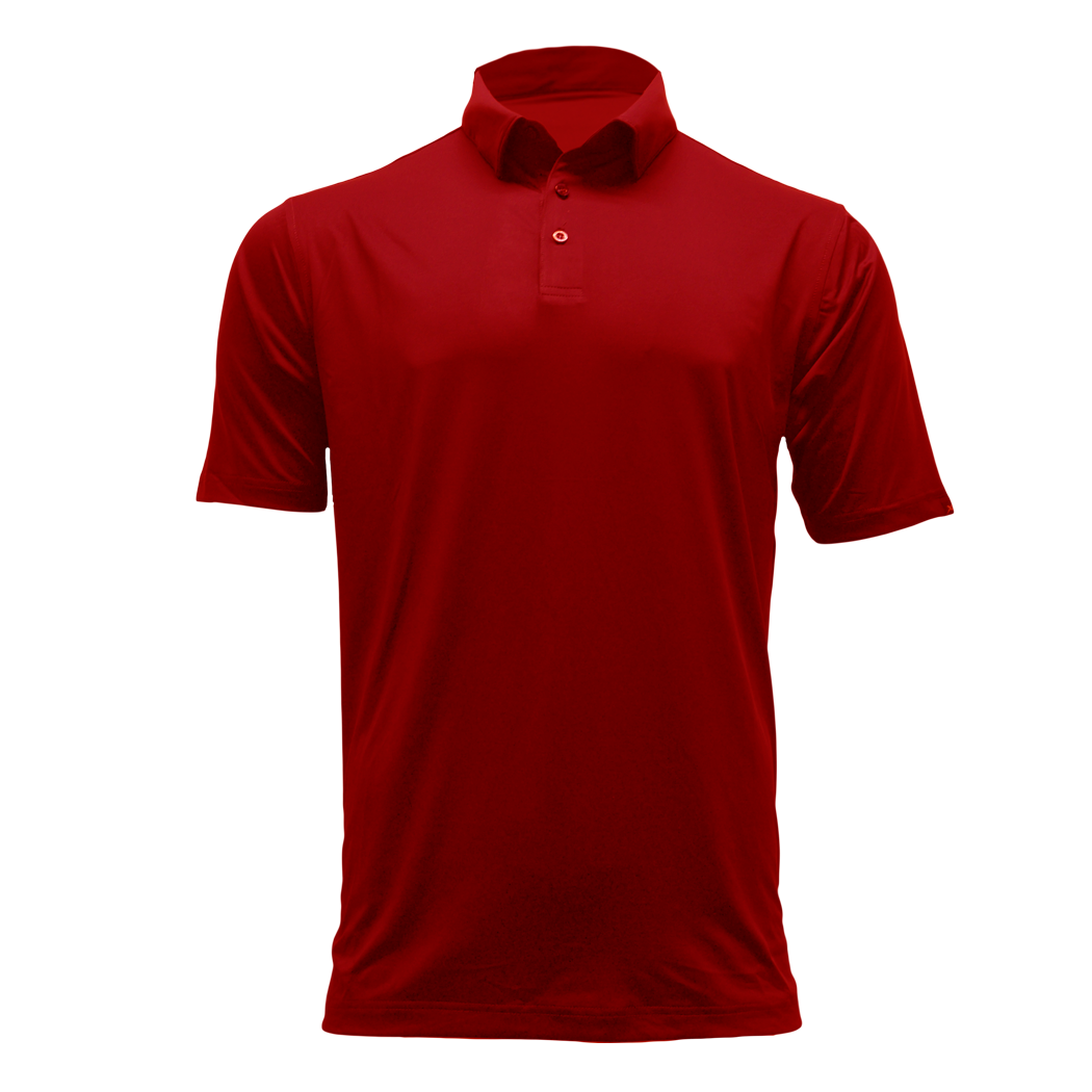 Solid Performance Polo (Red)