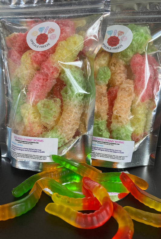 FREEZE DRIED GUMMY WORMS