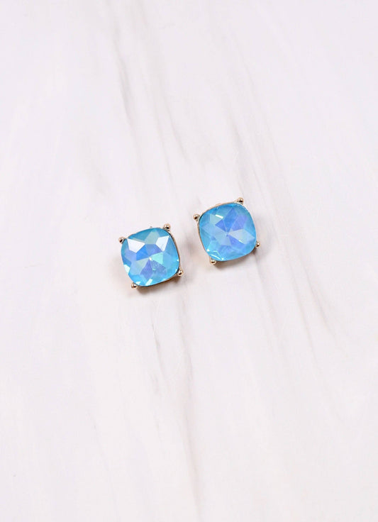 Julien Stone Stud Earring BLUE OPAL