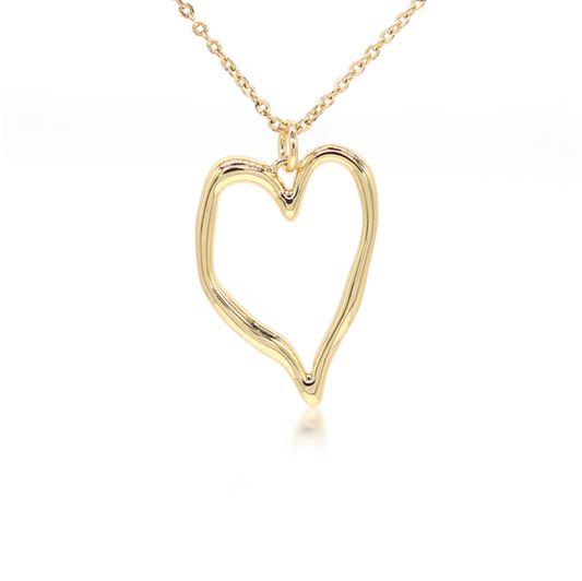 Heart Gold Necklace